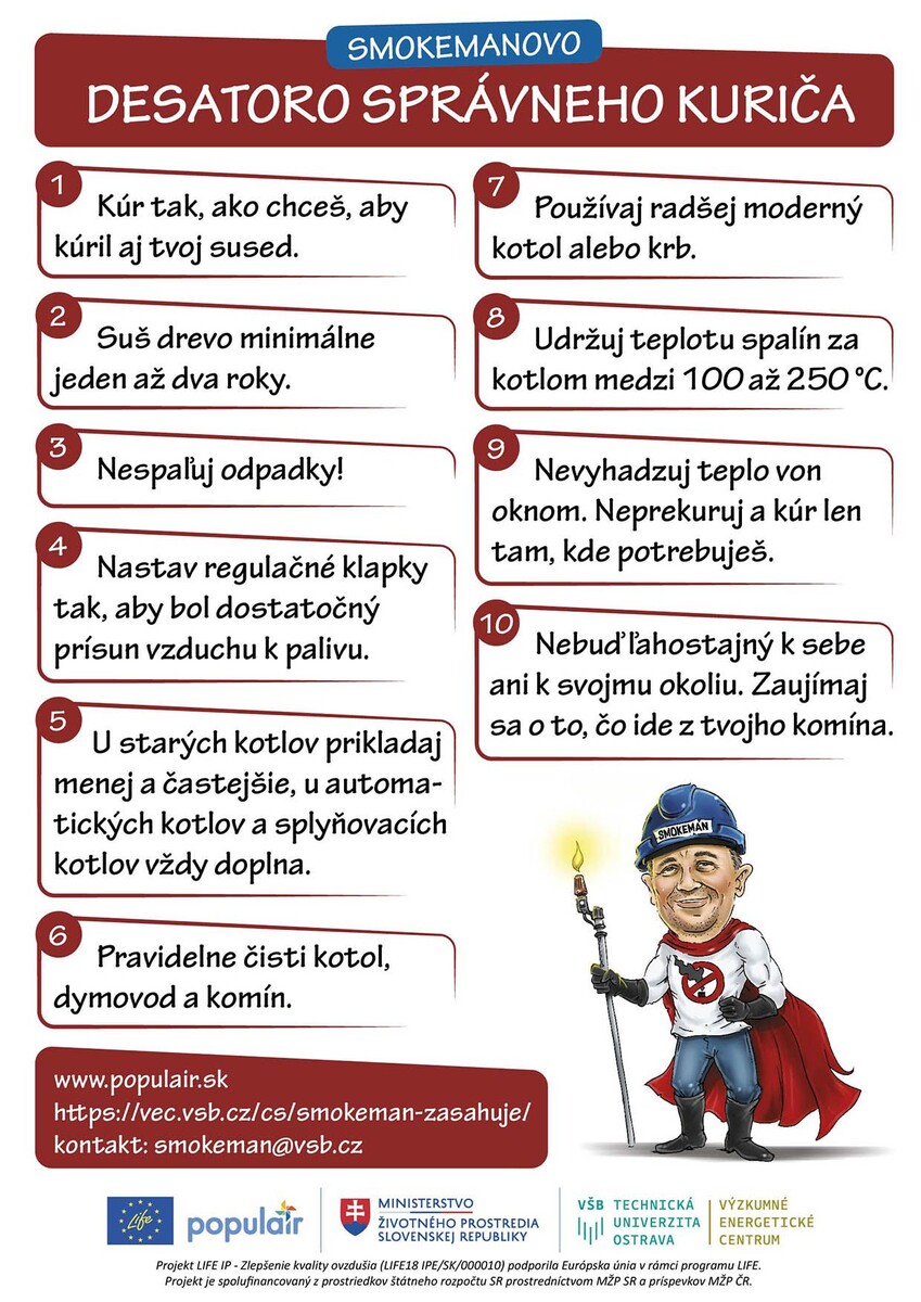 Propag. materiál desatero sk
