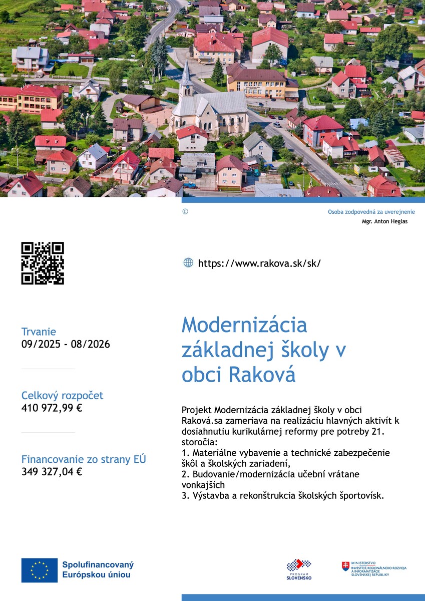 Tijelo Rakova Obec Raková - Iné dokumenty